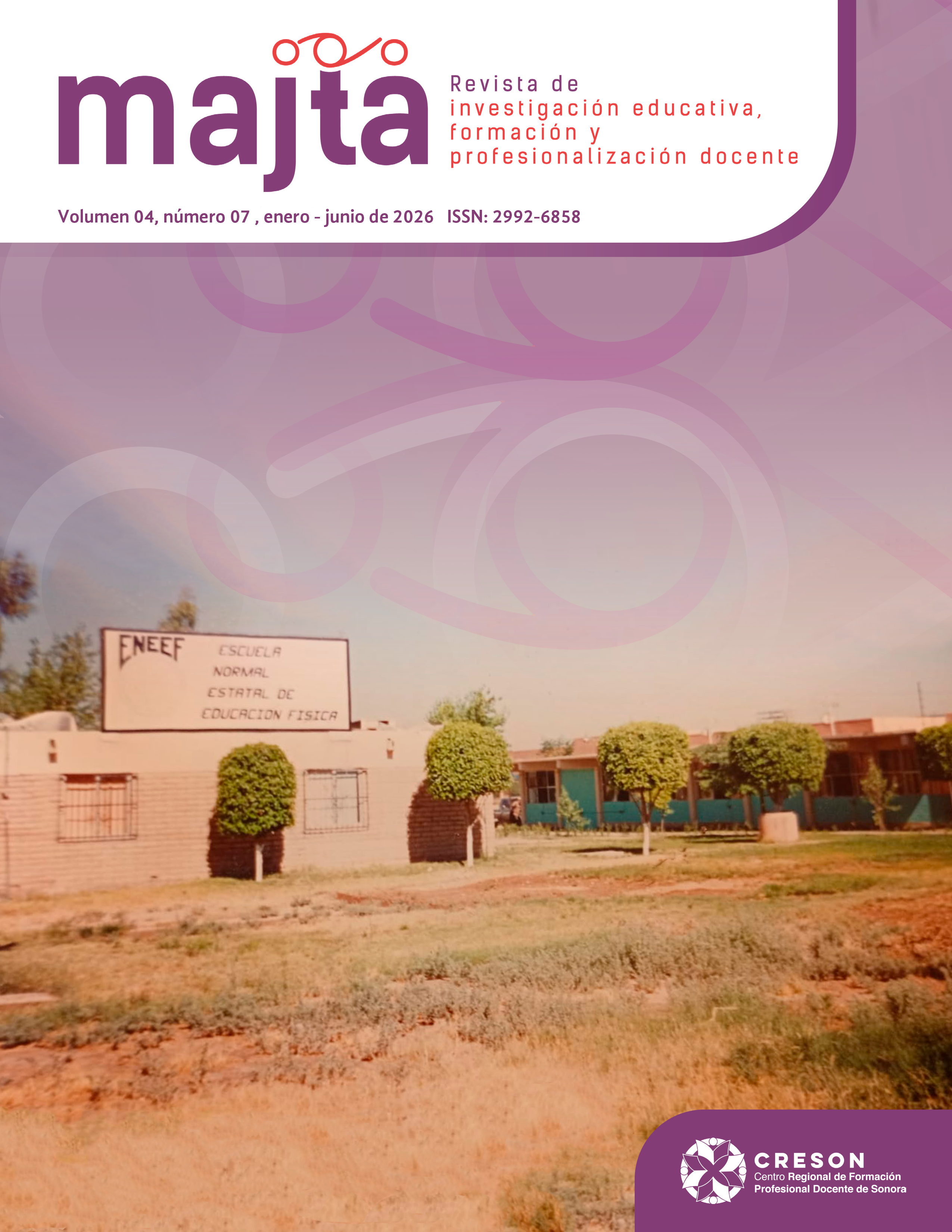 					Ver Vol. 4 Núm. 07 (2026): Majta. Revista de investigación educativa, formación y profesionalización docente.
				